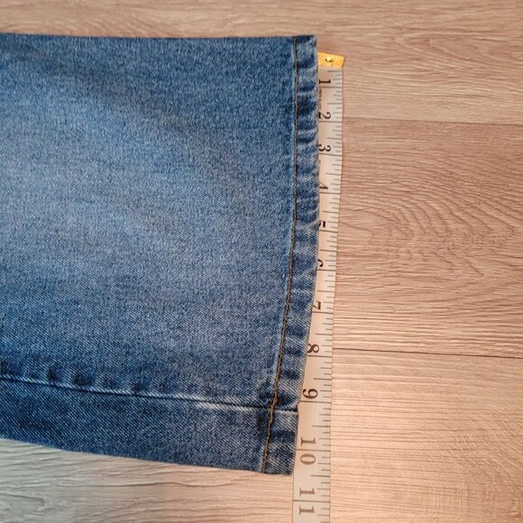 Vtg Zana Di Jeans Size 9 10 Flare High Rise Dragon Fly Embroidered 80's 90's - Picture 10 of 10